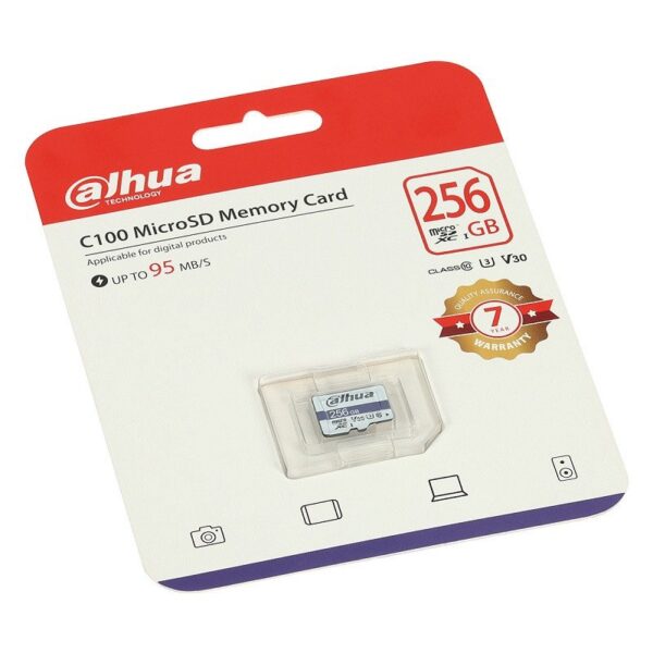 256 GB MicroSD Memory Card Dahua Technology ( 7 Years Warranty )