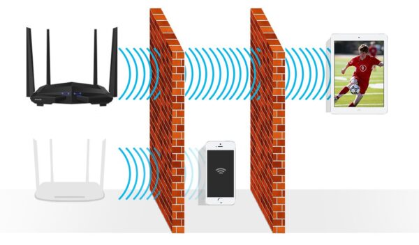 TENDA AC10 AC1200 Smart Dual-Band Gigabit WiFi Router