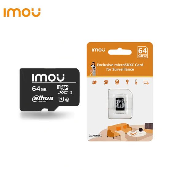 IMOU 64GB MicroSD Memory Card (1 Year Warranty)
