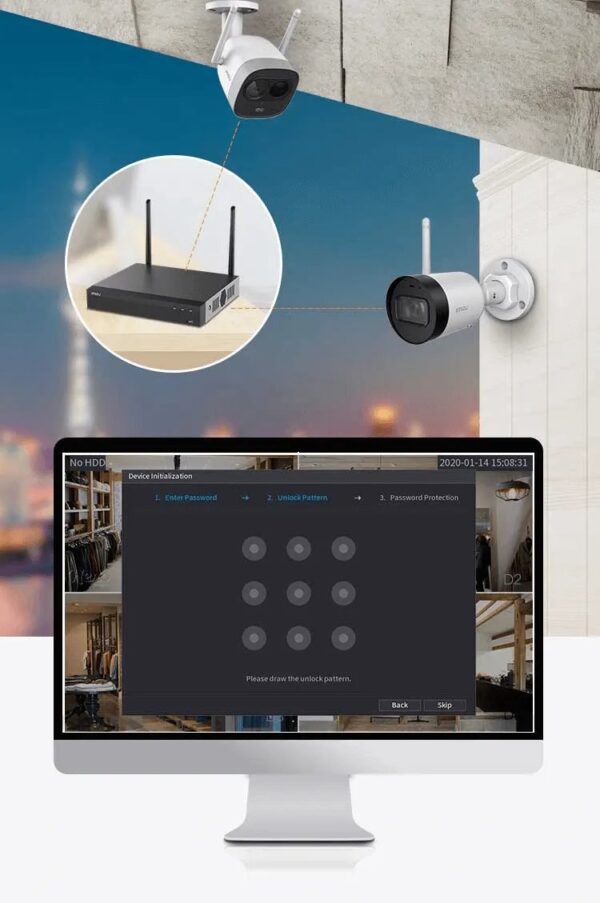 IMOU NVR 4CH (WIRELESS RECORDER)