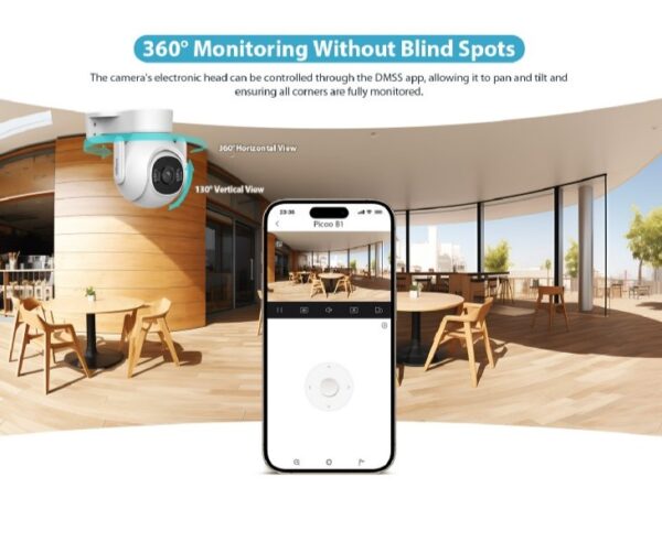 Dahua Wifi Camera 5MP Outdoor P5B-PV Picoo Series