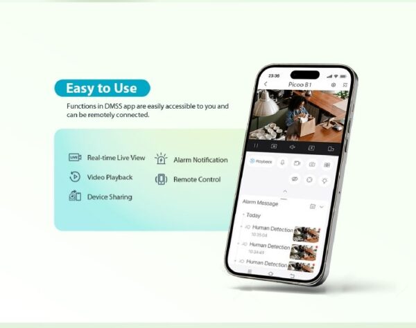 Dahua Wifi Camera 5MP Outdoor P5B-PV Picoo Series