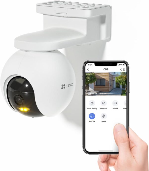 Ezviz CB8-3MP Battery Powered Pan & Tilt Wifi Camera