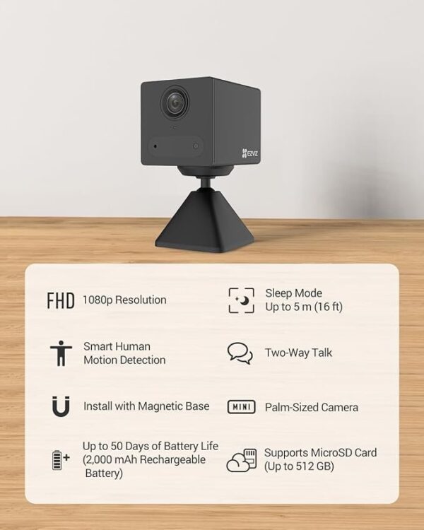 Ezviz CB2 - Wifi Smart Home Battery Camera