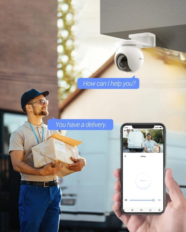 Ezviz CB8-3MP Battery Powered Pan & Tilt Wifi Camera