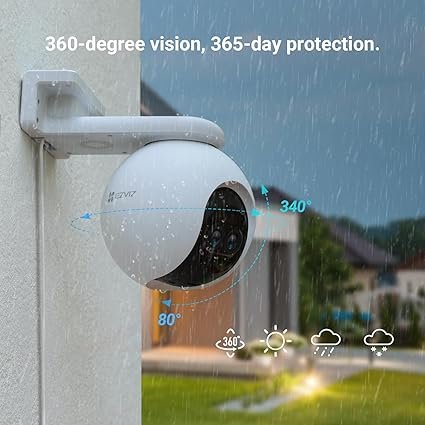 Ezviz C8PF - Dual-Lens Pan & Tilt Wifi Camera