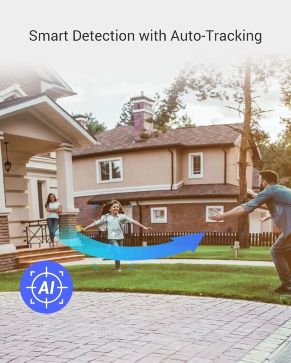 Ezviz CB8-3MP Battery Powered Pan & Tilt Wifi Camera