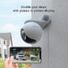 Ezviz C8PF - Dual-Lens Pan & Tilt Wifi Camera