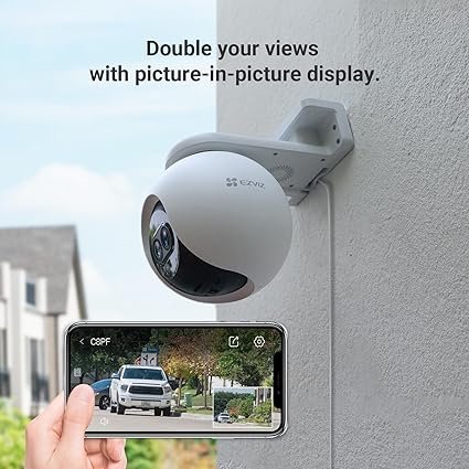 Ezviz C8PF - Dual-Lens Pan & Tilt Wifi Camera