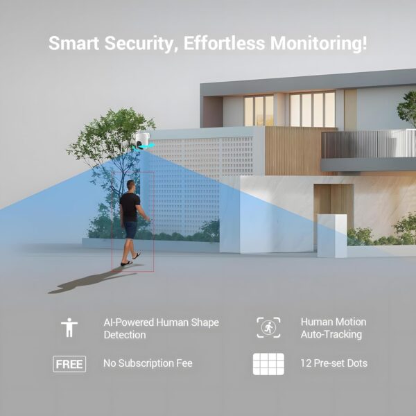 Ezviz H8c (3MP, POE) Pan & Tilt 4G Camera