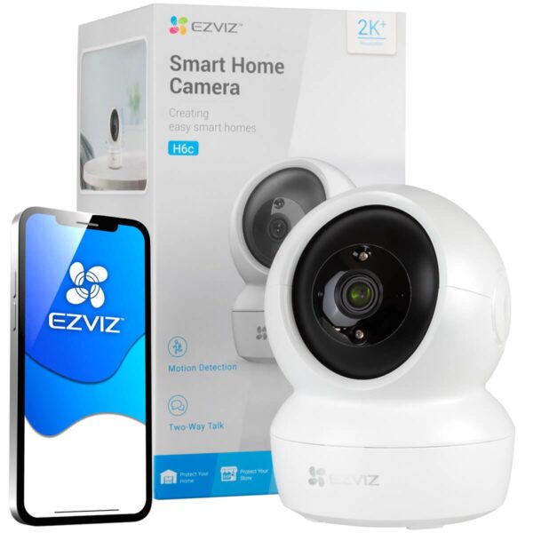 Ezviz H6c Pro 4MP - Pan & Tilt Smart Home Wifi Camera