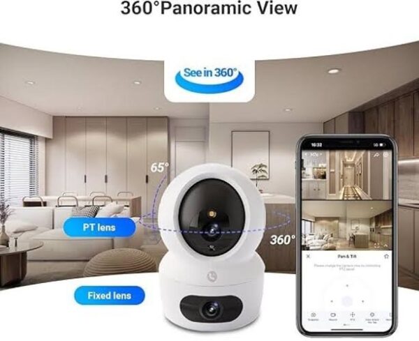Ezviz H7c Dual - Dual-Lens Pan & Tilt Wifi Camera